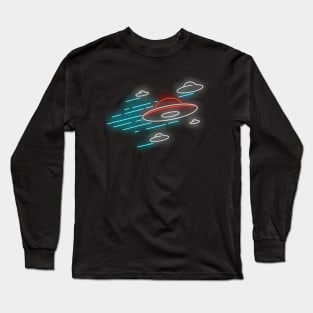 UFO , Alien , Space , UFO lover Long Sleeve T-Shirt